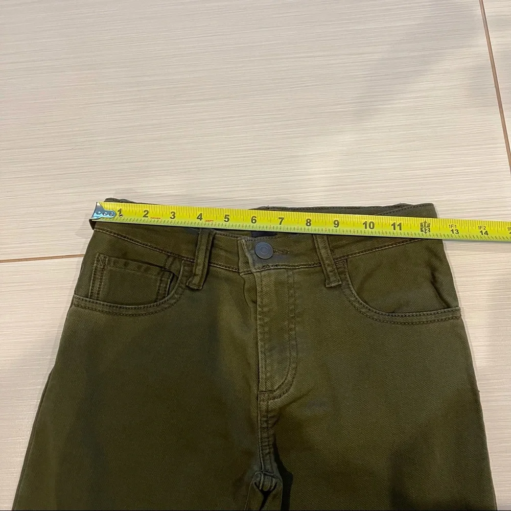 Gap Kids olive color almost new denim slim Pants